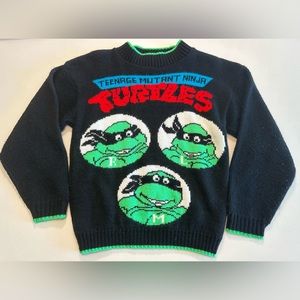 Vintage Youth Teenage Mutant Ninja Turtle Sweater